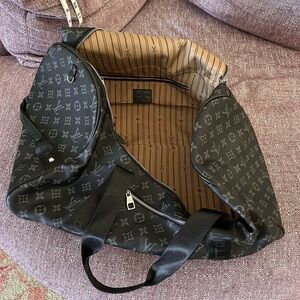 NWOT luxury lookalike duffle